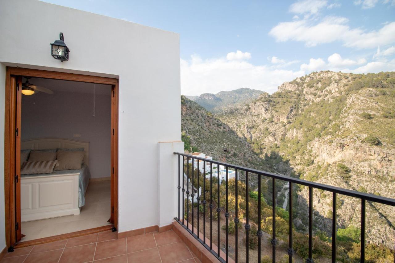Quiet House In Village Center With Mountains Views Frigiliana Exteriér fotografie