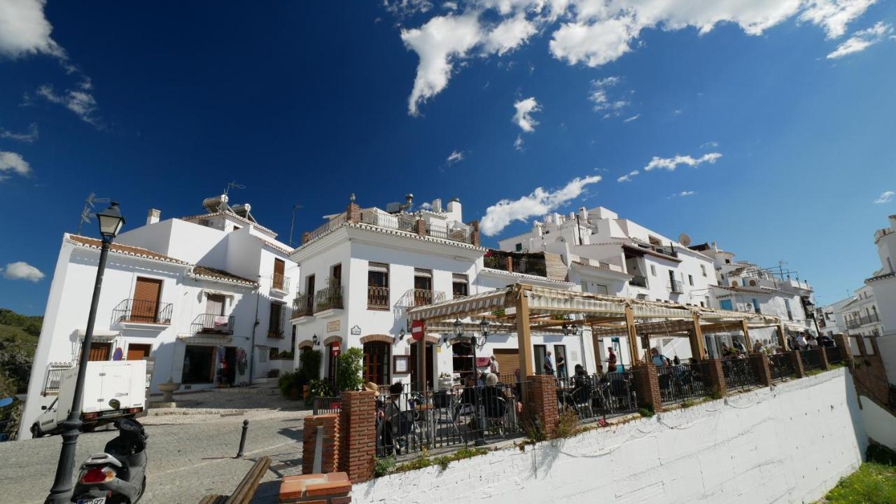 Quiet House In Village Center With Mountains Views Frigiliana Exteriér fotografie
